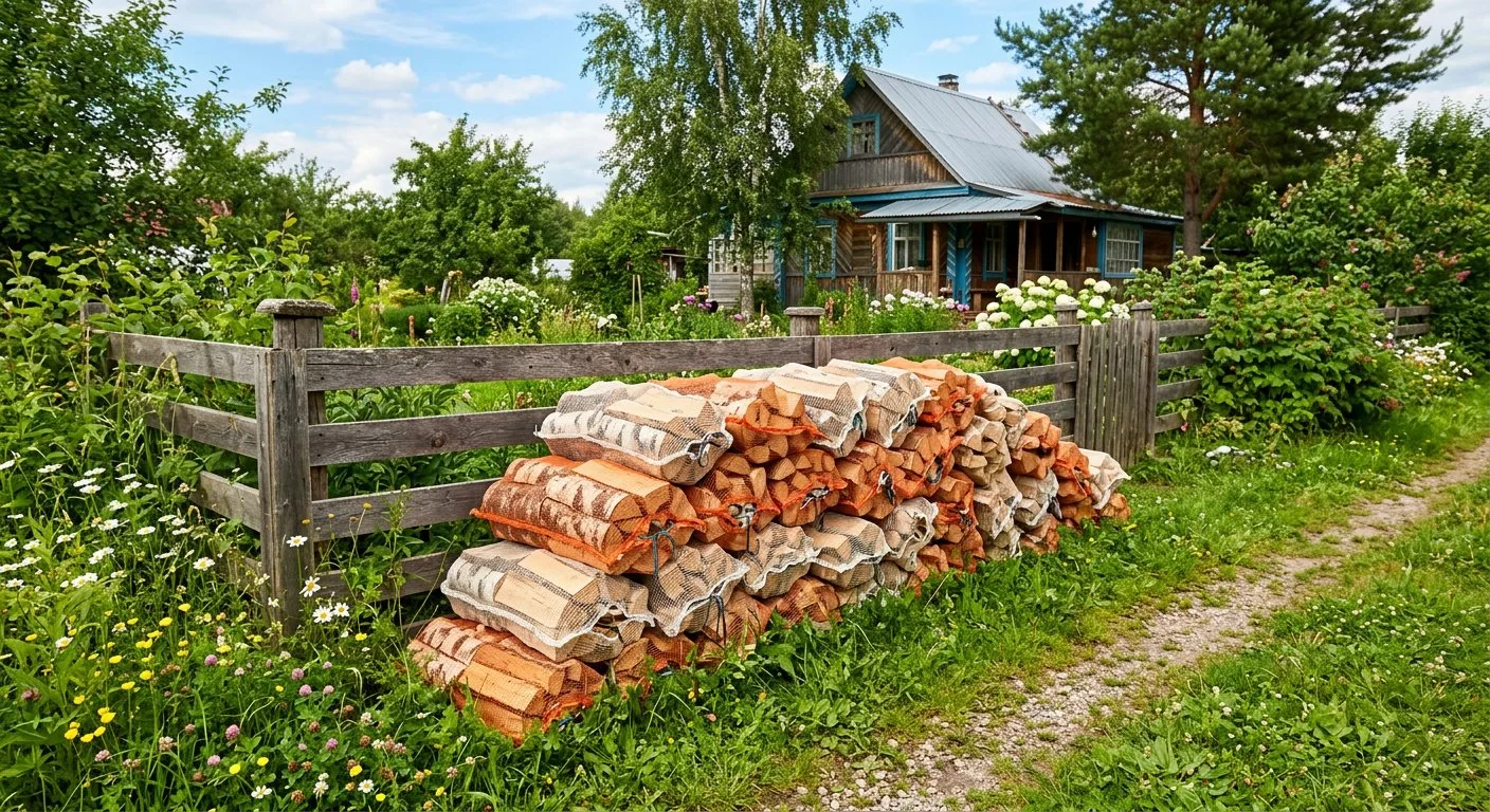 Дрова для дачи в Троицке